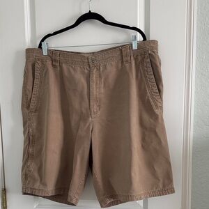 Columbia Men's Brown Flat Front Shorts